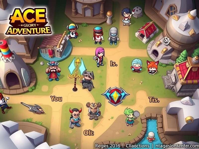 Ace Glory Adventure Regional Servers Map